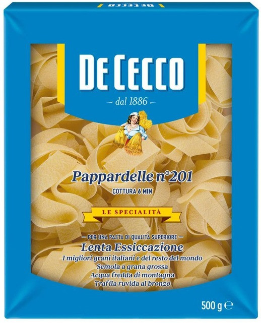 Макаронные изделия "Pappardelle Nidi Semola" De Cecco